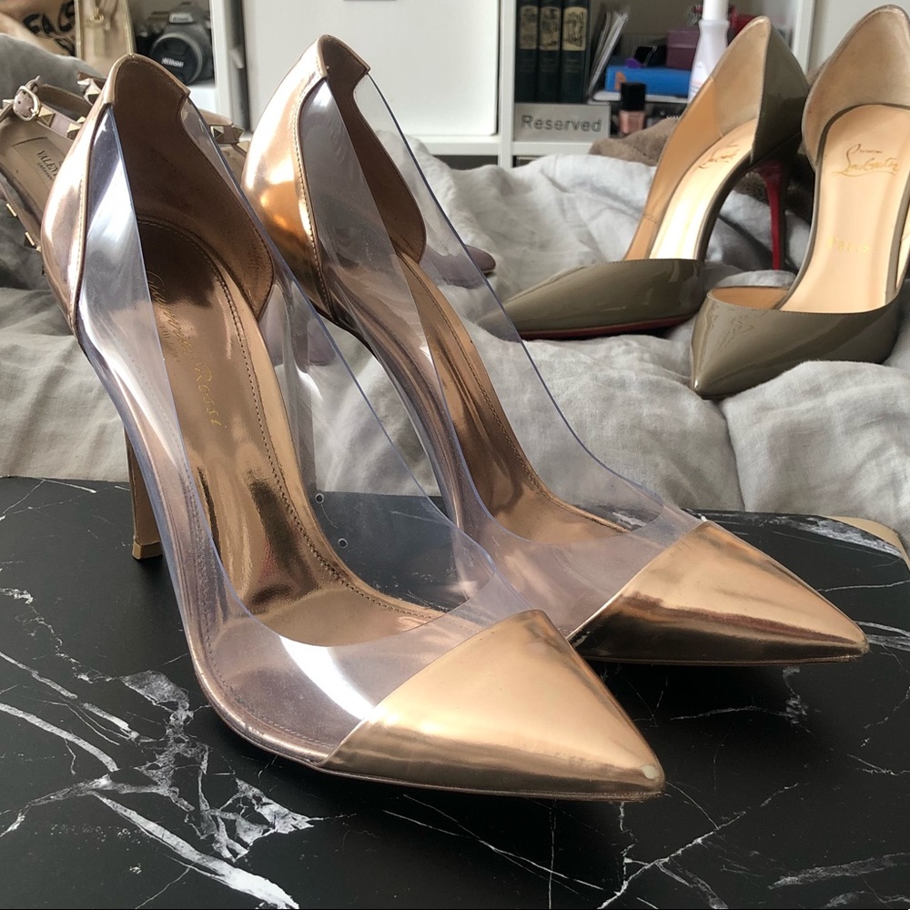 Gianvito Rossi Plexi Pump